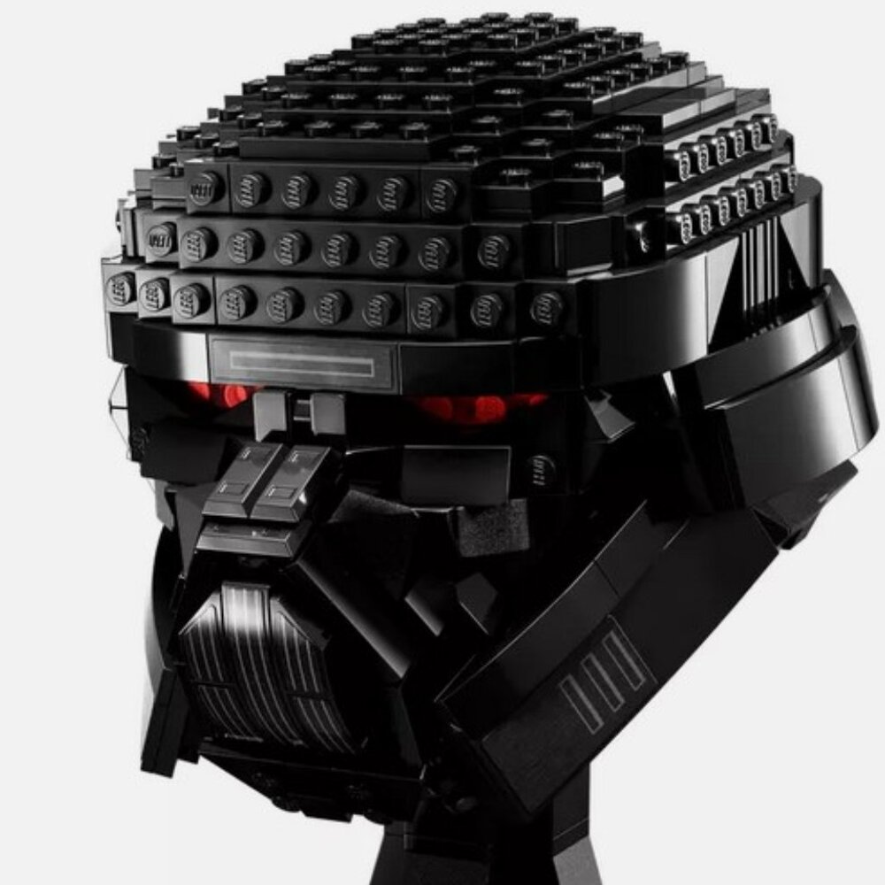 New Sealed Lego Star Wars Dark Trooper Helmet Retired & Collectible Set 75343 - Picture 5 of 10